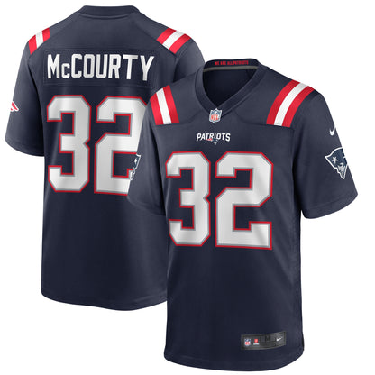 Devin McCourty New England Patriots Game Jersey - Navy