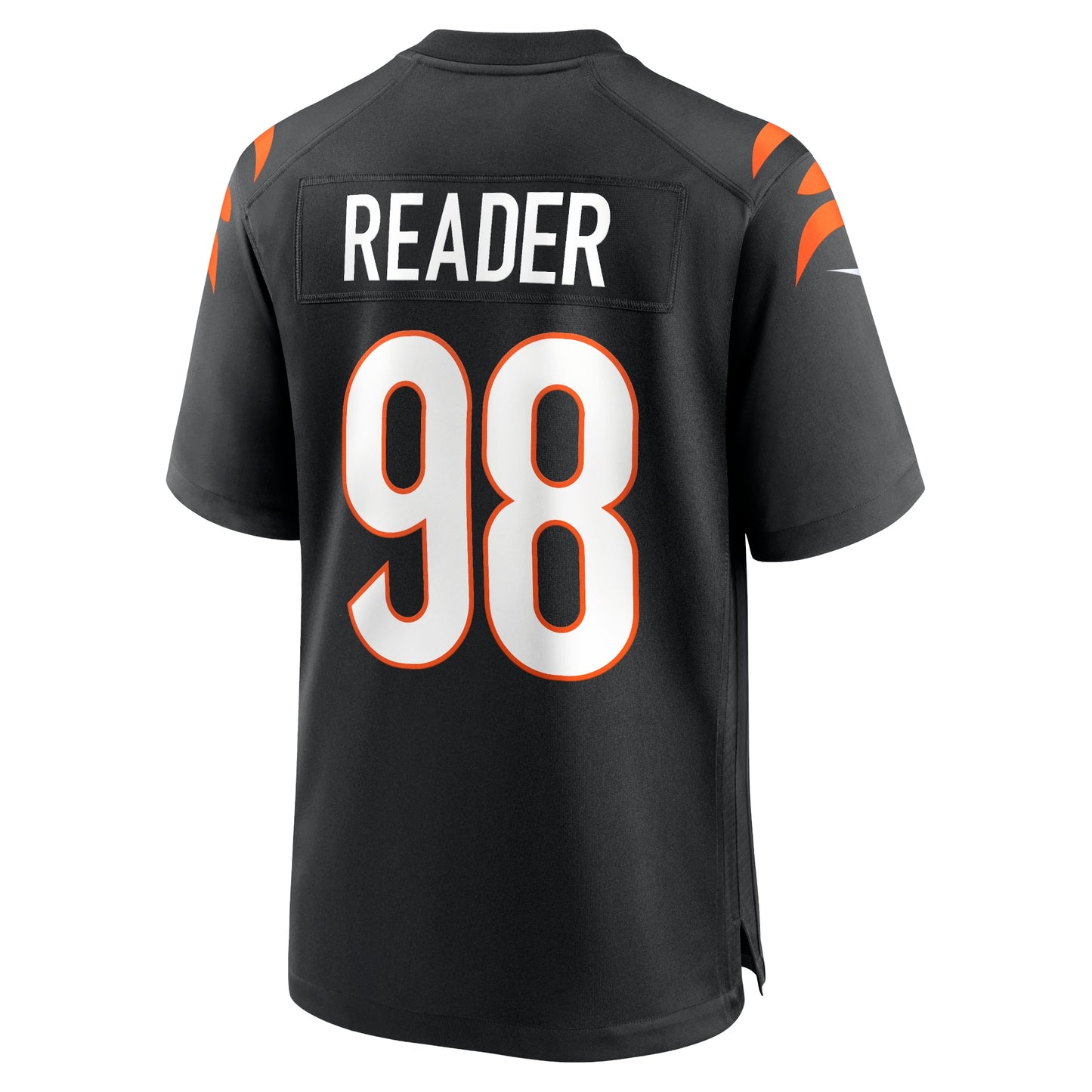 D.J. Reader Cincinnati Bengals Game Jersey - Black