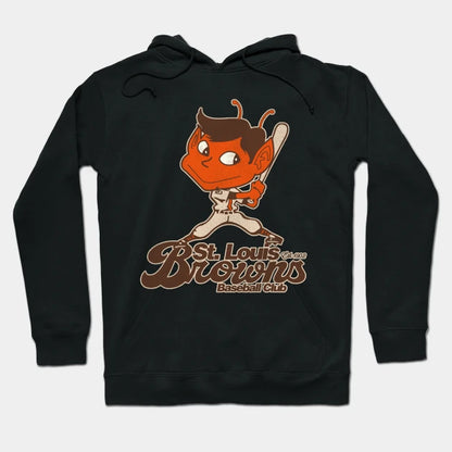 Defunct St Louis Browns Baseball Team Hoodie