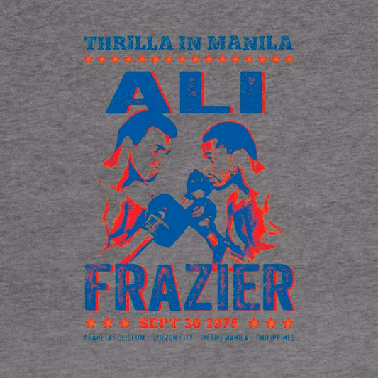 Thrilla In Manila Ali V'S Frazier Vintage Hoodie