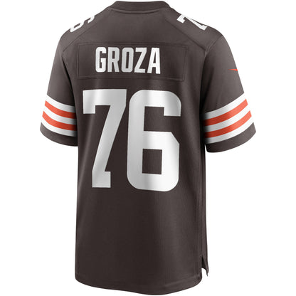 Lou Groza Cleveland Browns Game Retired Player Jersey - Brown