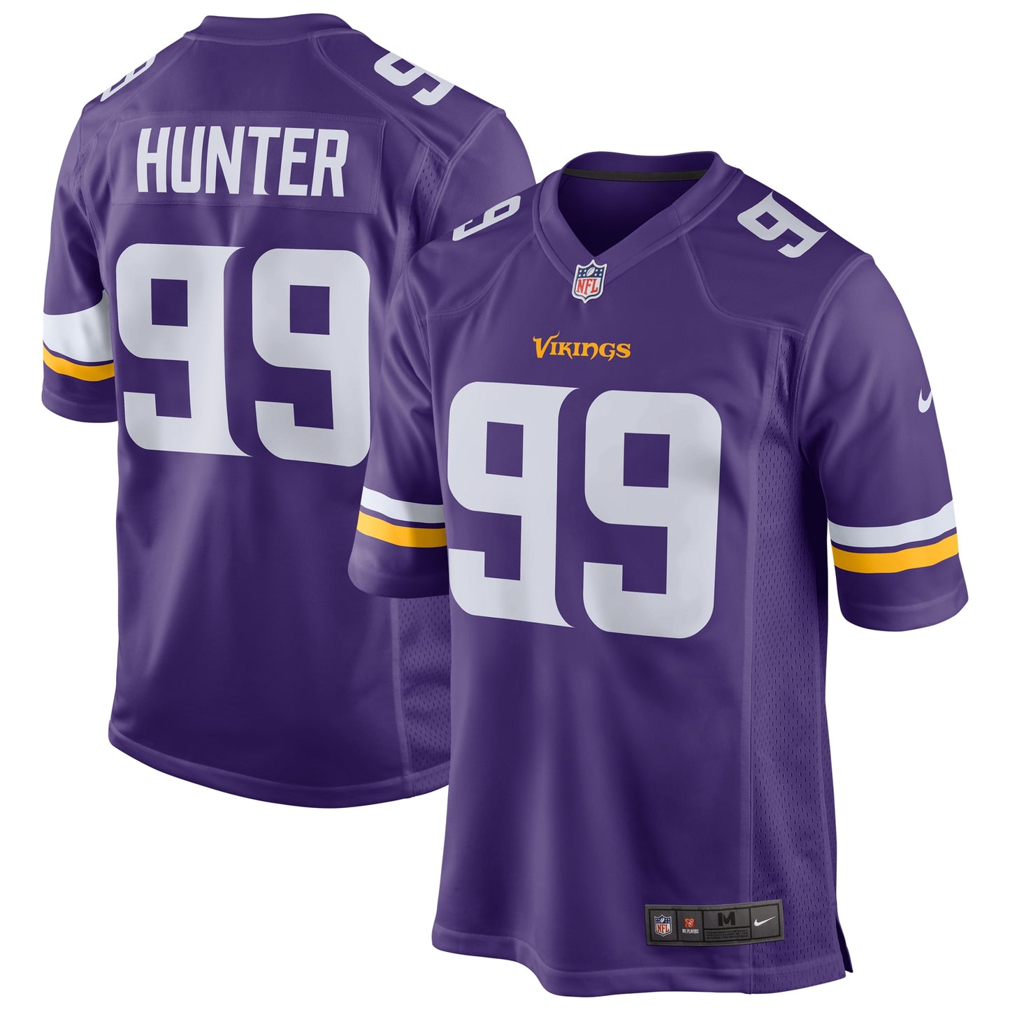 Danielle Hunter Minnesota Vikings Game Jersey - Purple