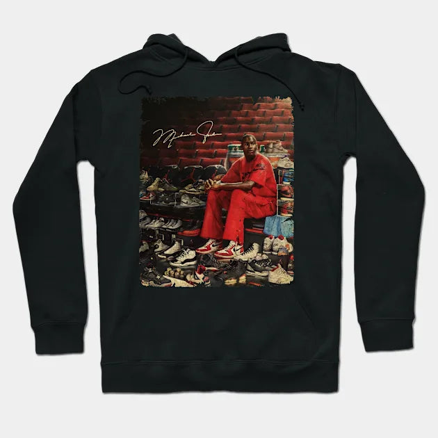 Michael Jordan With The Legend Sneakers Hoodie