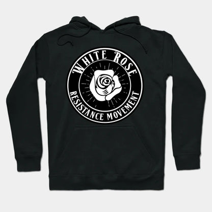The White Rose (Ww2 Resistance Symbol) Hoodie