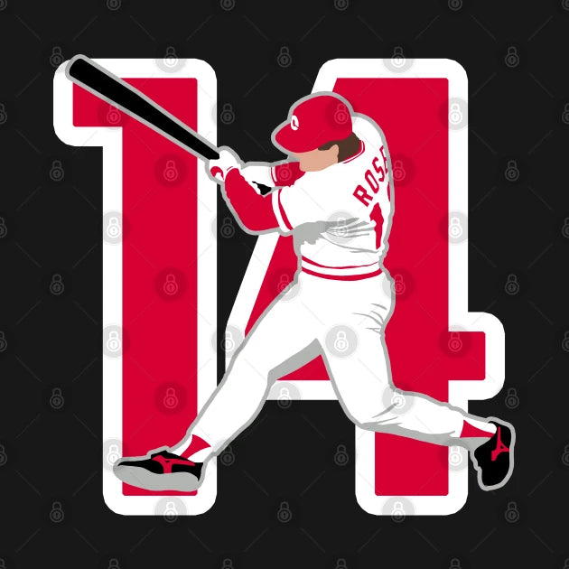Pete Rose 14 Hoodie