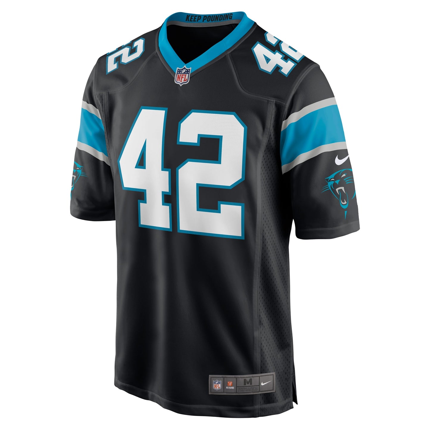 Sam Franklin Jr. Carolina Panthers Game Player Jersey - Black