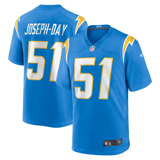 Sebastian Joseph-Day Los Angeles Chargers Game Player Jersey - Powder Blue