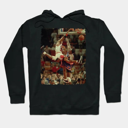Scottie Pippen Vs Patrick Ewing Hoodie