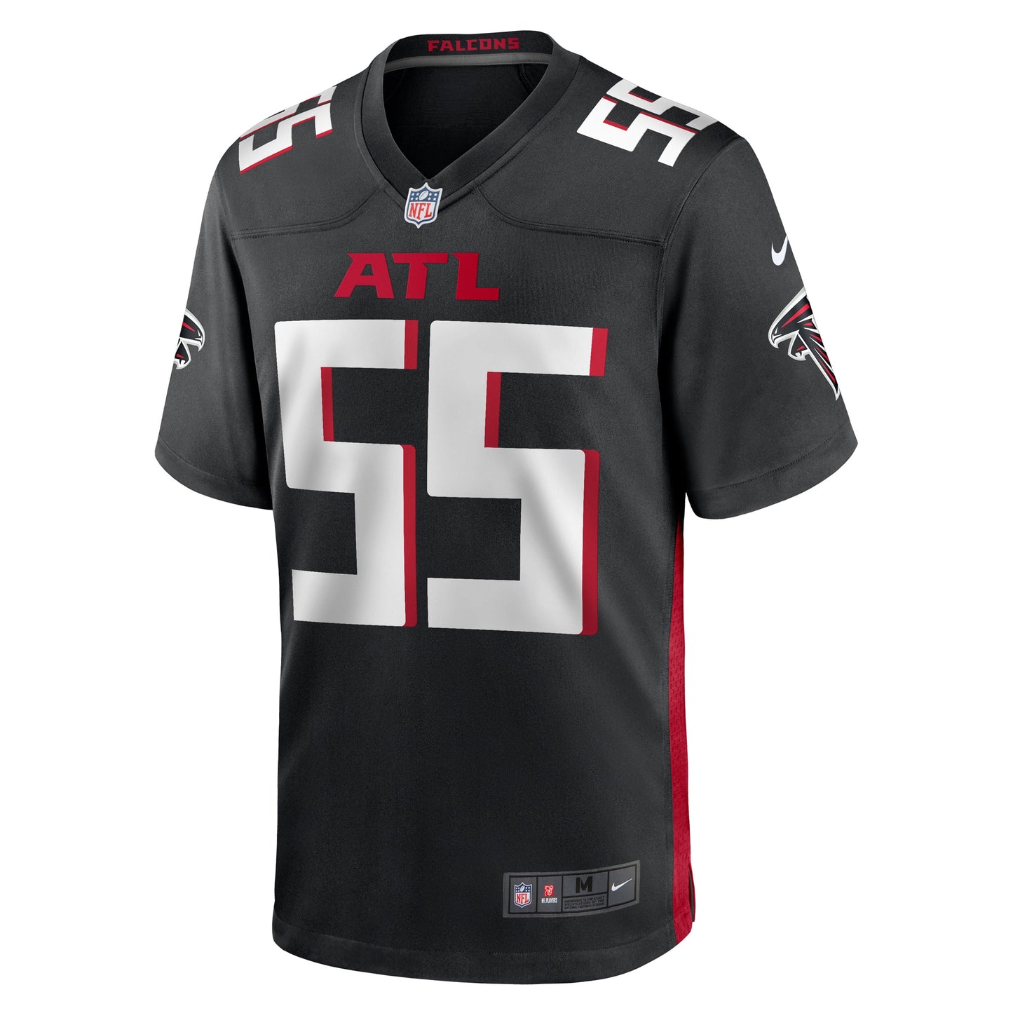 Kaden Elliss Atlanta Falcons Game Player Jersey - Black
