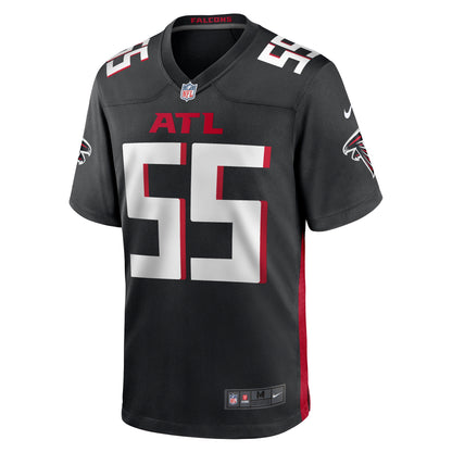 Kaden Elliss Atlanta Falcons Game Player Jersey - Black