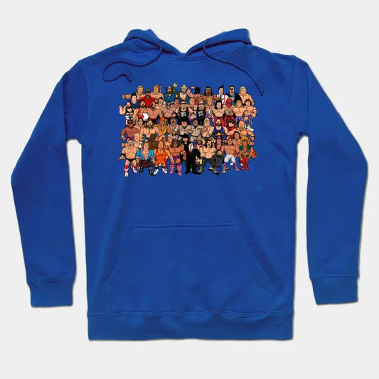 1991 Wrestling Roster Hoodie