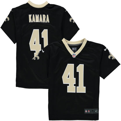 Preschool Alvin Kamara Black New Orleans Saints Game Jersey