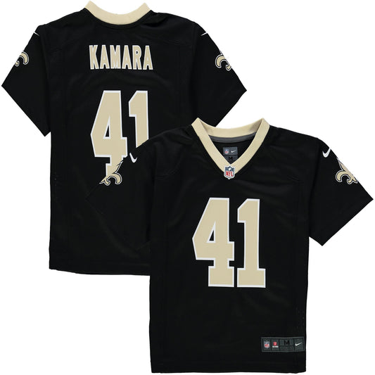 Preschool Alvin Kamara Black New Orleans Saints Game Jersey