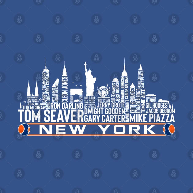 New York Baseball Team All Time Legends, New York City Skyline Hoodie