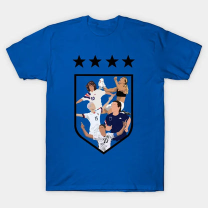 Uswnt 4 Stars Equal Play Equal Pay T-Shirt