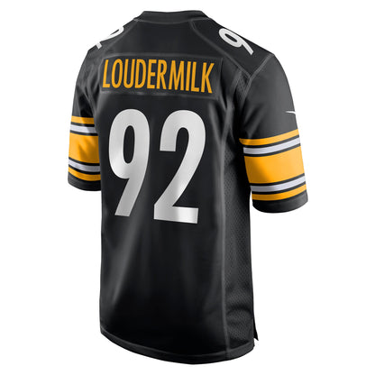 Isaiahh Loudermilk Pittsburgh Steelers Game Jersey - Black