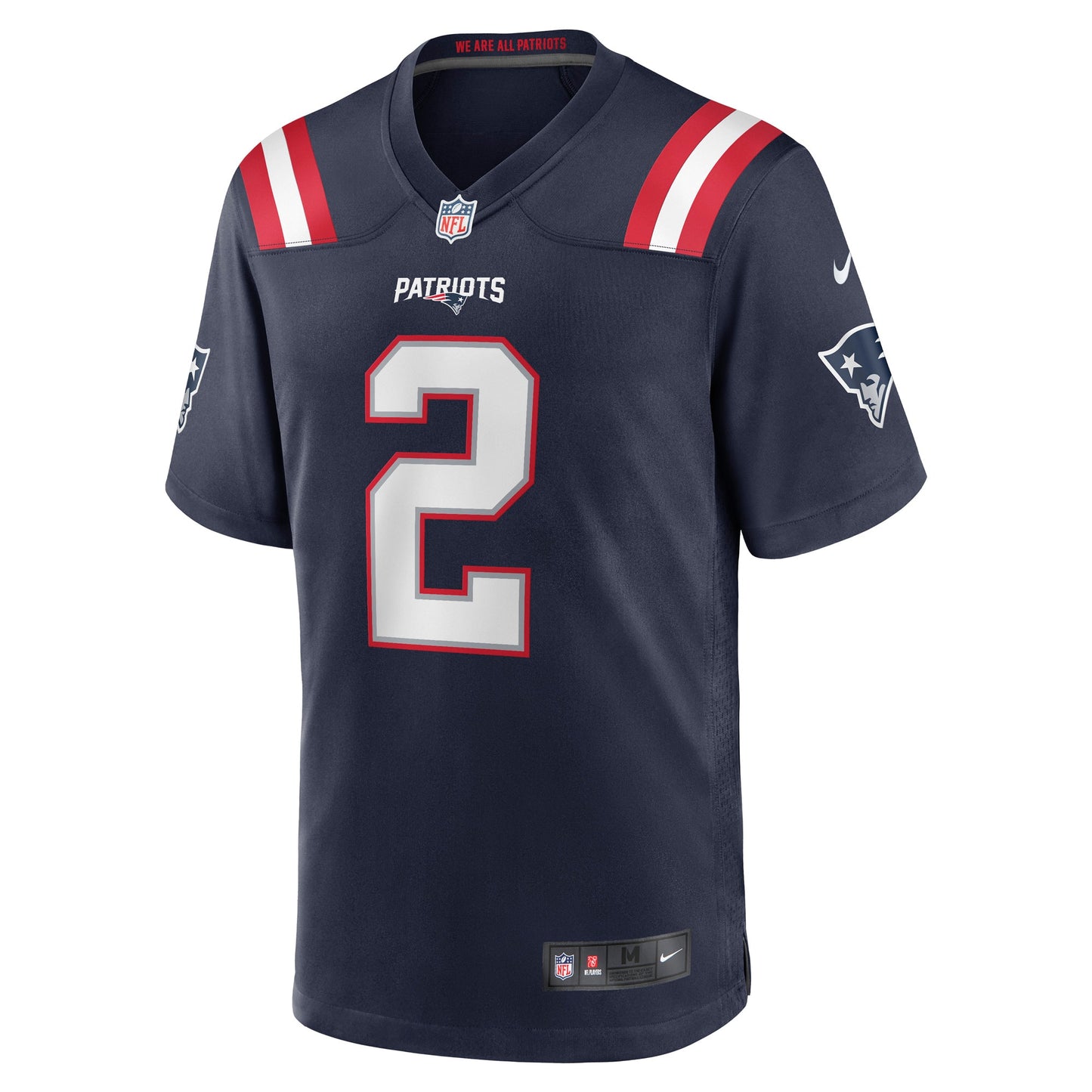 Jalen Mills New England Patriots Game Player Jersey - Navy