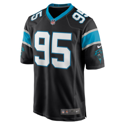 Derrick Brown Carolina Panthers Player Game Jersey - Black