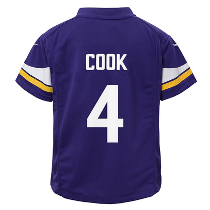 Preschool Dalvin Cook Purple Minnesota Vikings Game Jersey