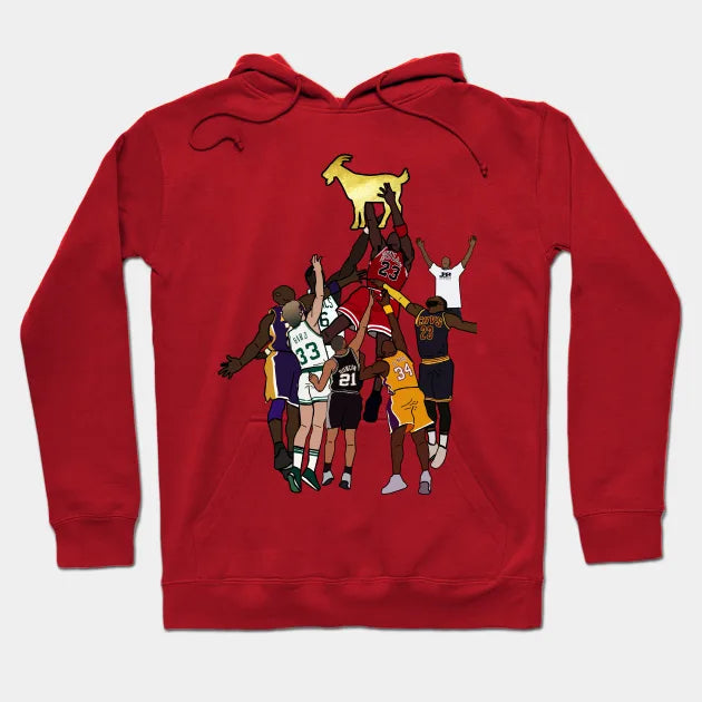 Michael Jordan Is The Goat - Nba Chicago Bulls Hoodie