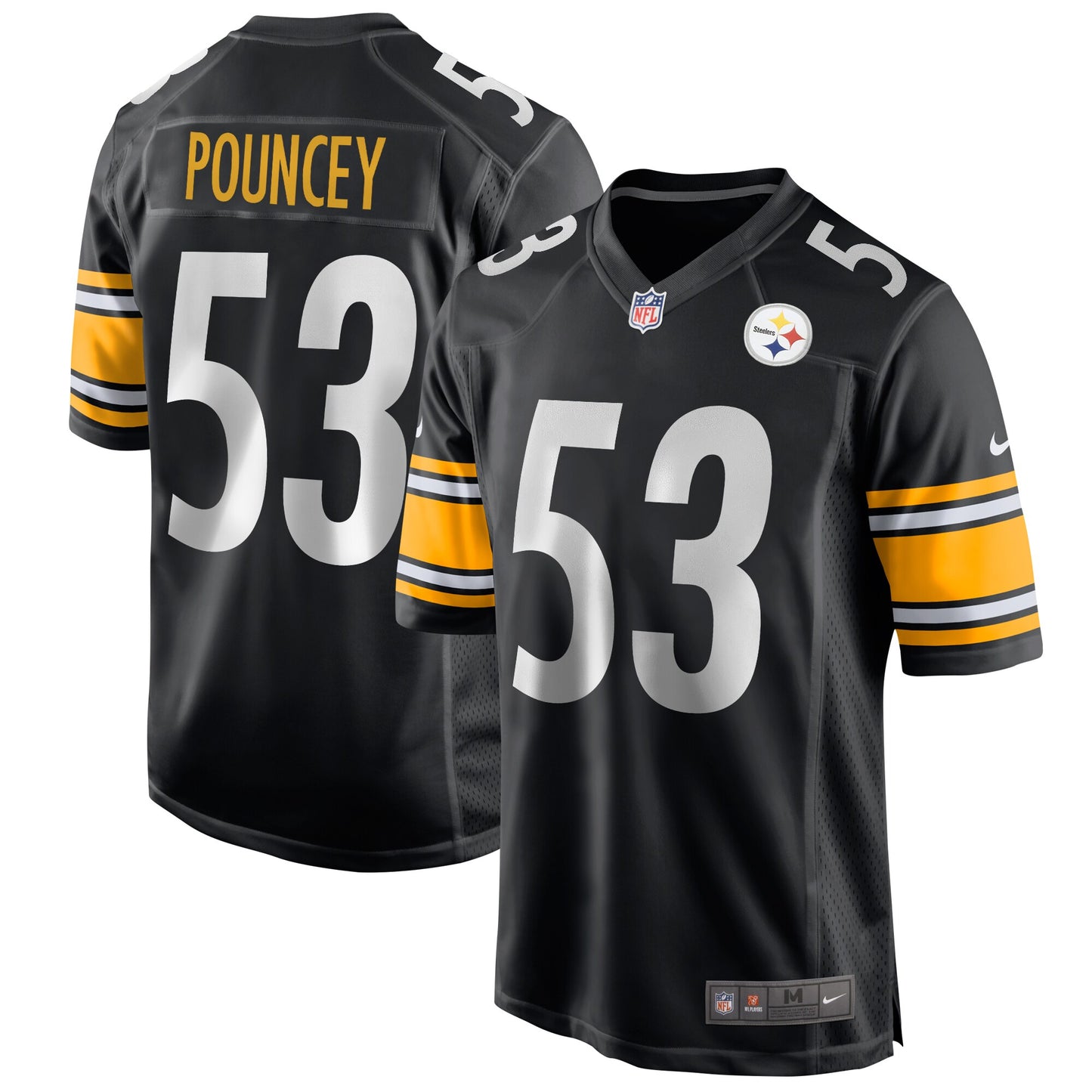 Maurkice Pouncey Pittsburgh Steelers Game Jersey - Black