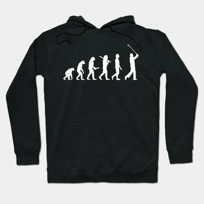 Funny Golf Evolution Gift For Golfers & Golf Players Hoodie