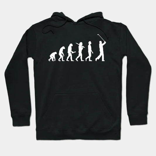 Funny Golf Evolution Gift For Golfers & Golf Players Hoodie