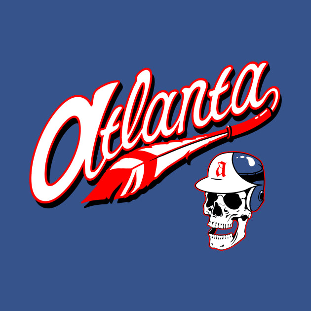 Atlanta Braves Retro Full Script Hoodie