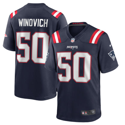 Chase Winovich New England Patriots Game Jersey - Navy