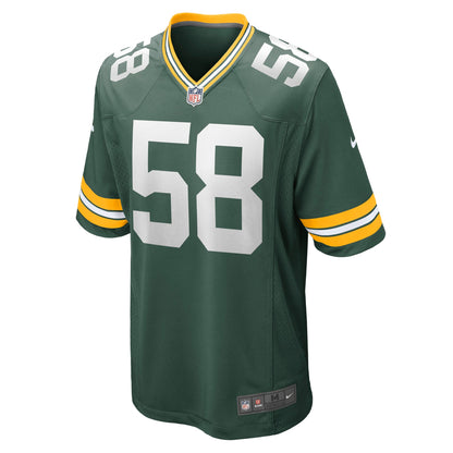 Isaiah McDuffie Green Bay Packers Game Jersey - Green