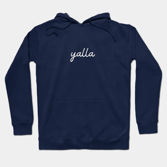 Yalla - White Hoodie