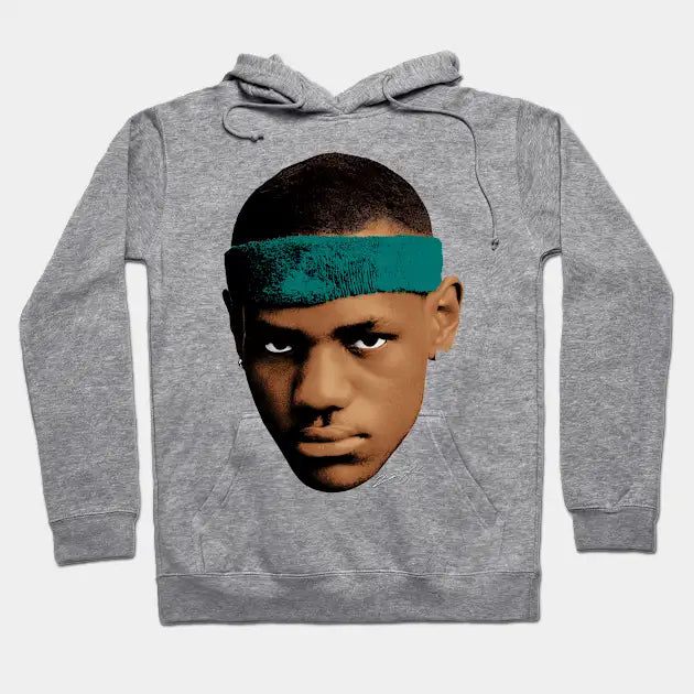 Lebron James Young Big Face Hoodie