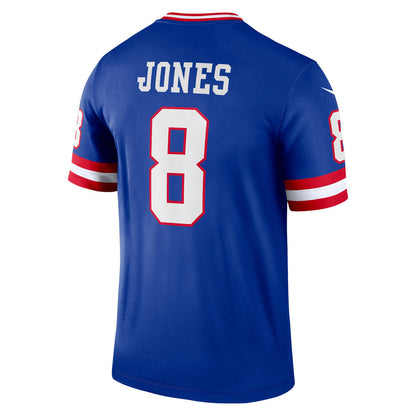 Men's New York Giants Daniel Jones Classic Player Legend Jersey Royal