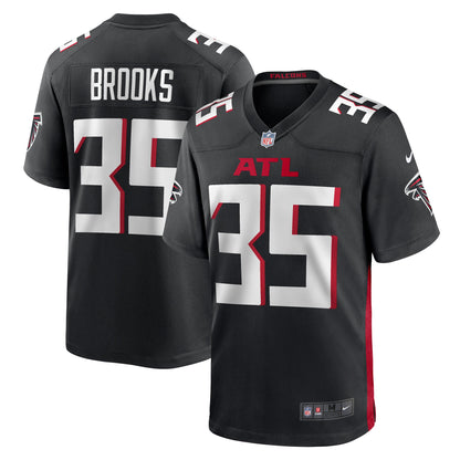 Natrone Brooks Atlanta Falcons Team Game Jersey - ?Black