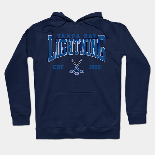 Retro Tampa Bay Hockey Hoodie