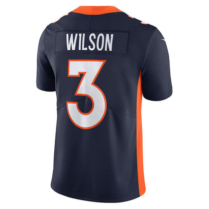 Men's Denver Broncos Russell Wilson Vapor Jersey - Navy