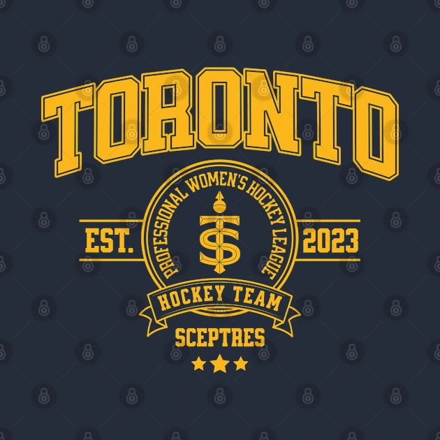 Toronto Sceptres Pwhl Hockey Team Design - Women'S Sports Hoodie