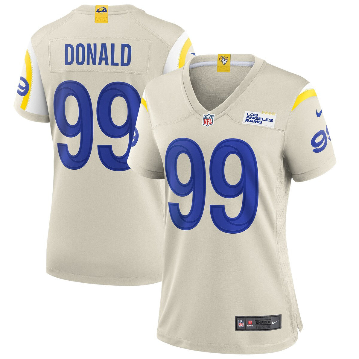 Aaron Donald Los Angeles Rams Nike Womens Player Game Jersey Bone
