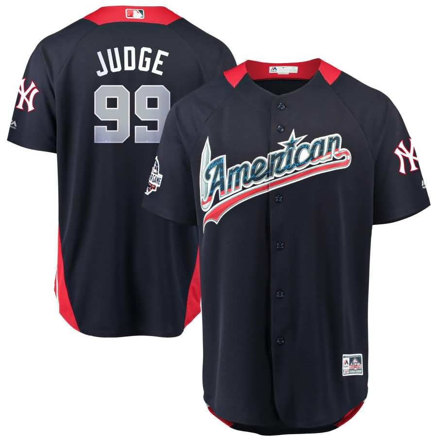 Aaron Judge American League Majestic 2018 Mlb All star Game Home Run Derby Player Jersey Navy