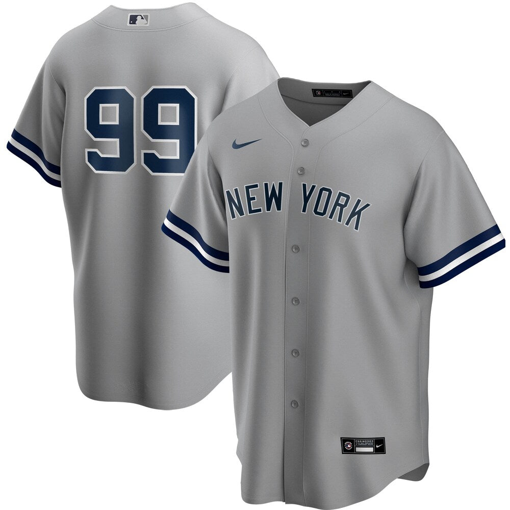 Aaron Judge New York Yankees Nike Road 2020 Player Jersey Gray Color