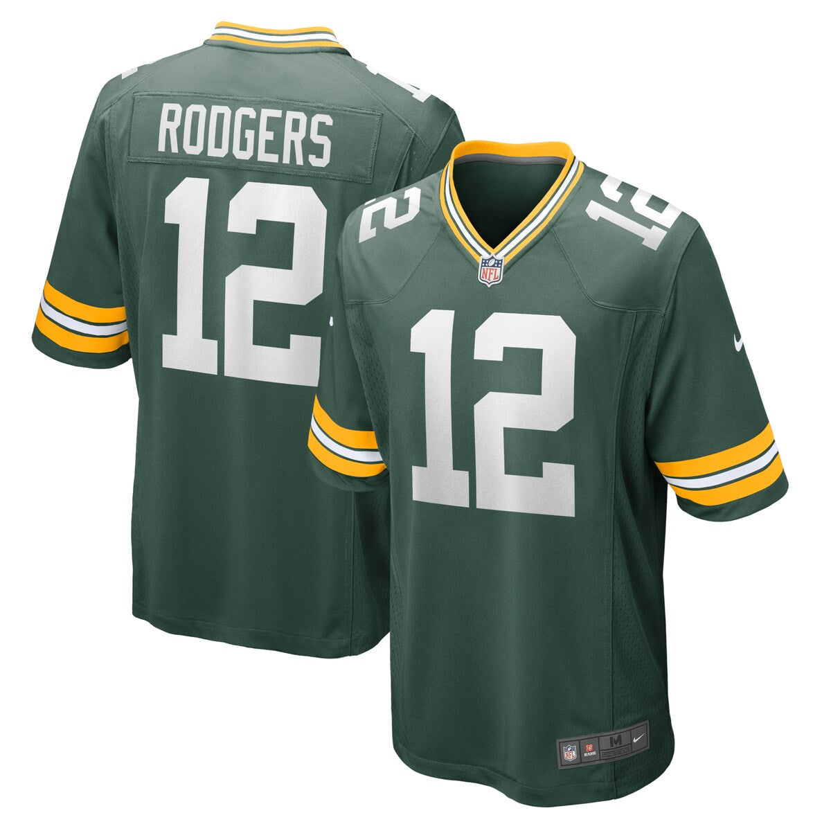 Aaron Rodgers Green Bay Packers Nike Game Team Jersey Green