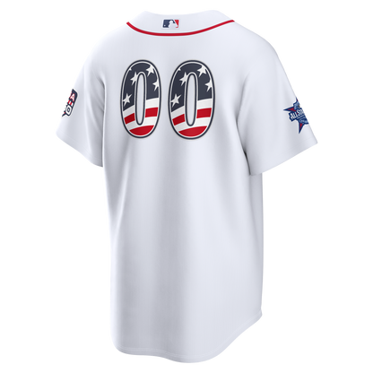 2026 All-Star Edition Stars & Stripes Men's Boston Red Sox Nike White Stadium Pick-A-Player Jersey