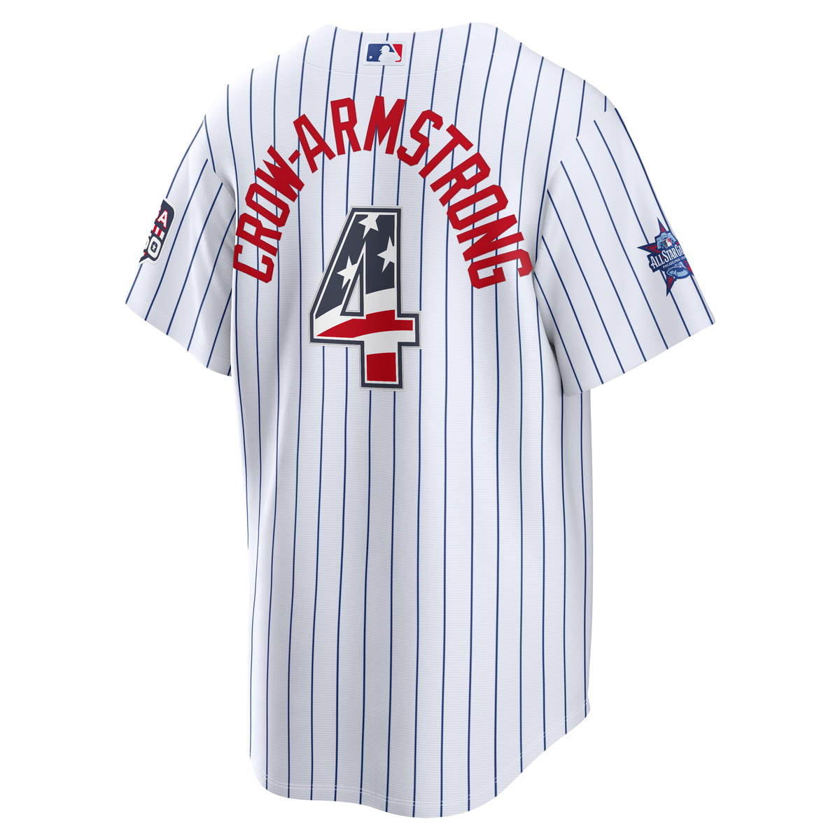 2026 All-Star Edition Stars & Stripes Men's Chicago Cubs Pete Crow-Armstrong Nike White Stadium Jersey