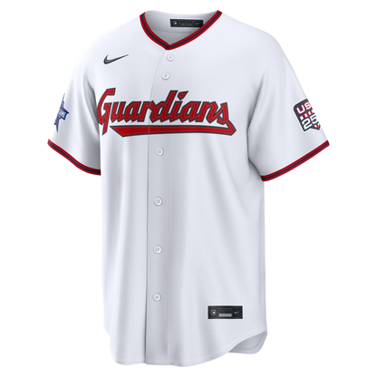2026 All-Star Edition Stars & Stripes Men's Cleveland Guardians Nike White Stadium Pick-A-Player Jersey