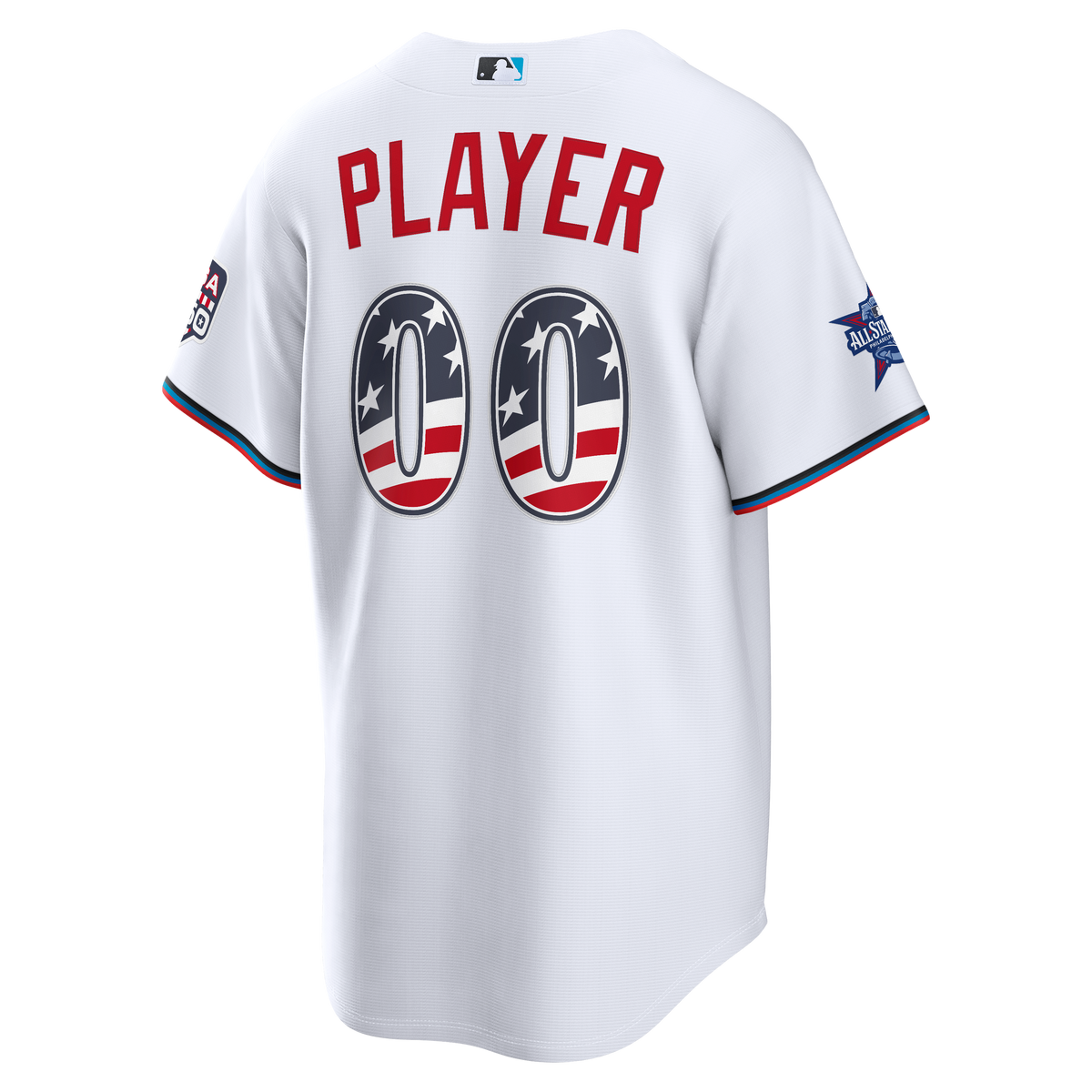 2026 All-Star Edition Stars & Stripes Men's Miami Marlins Nike White Stadium Pick-A-Player Jersey