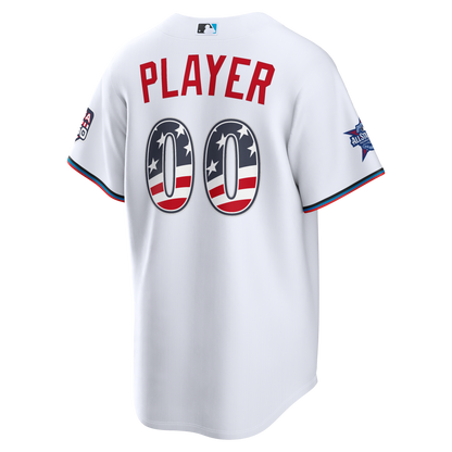 2026 All-Star Edition Stars & Stripes Men's Miami Marlins Nike White Stadium Pick-A-Player Jersey