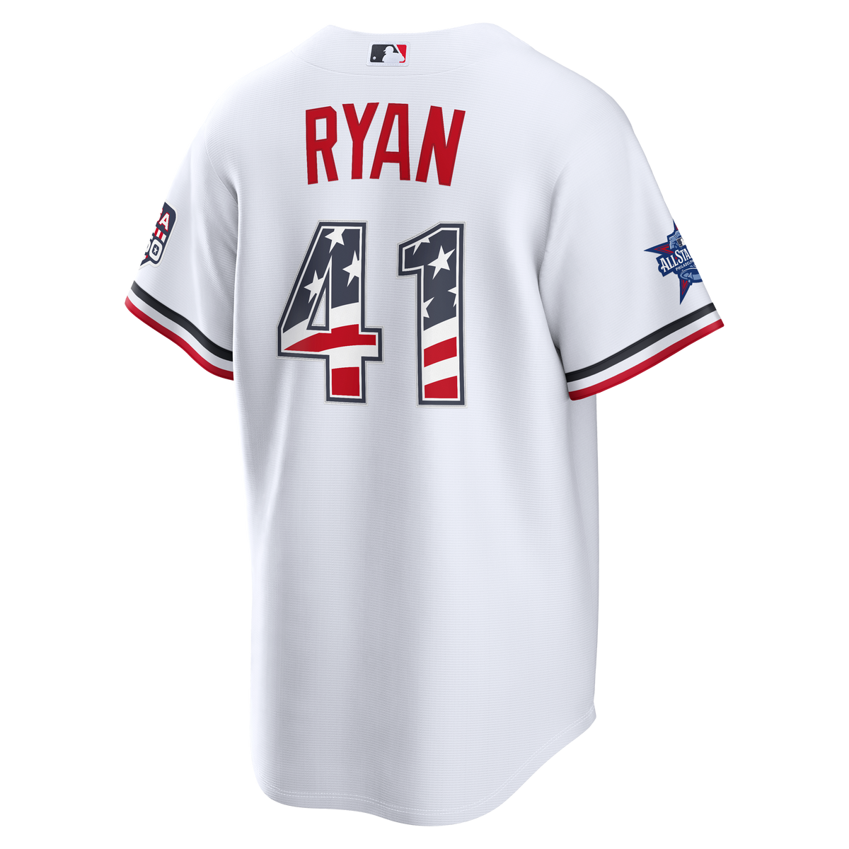 2026 All-Star Edition Stars & Stripes Men's Minnesota Twins Joe Ryan Nike White Stadium Jersey