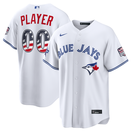 2026 All-Star Edition Stars & Stripes Men's Toronto Blue Jays Nike White Stadium Pick-A-Player Jersey
