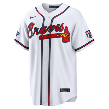 2026 All-Star Game Men's Atlanta Braves Drake Baldwin Nike White Replica Jersey