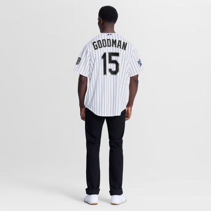 2026 All-Star Game Men's Colorado Rockies Hunter Goodman Nike White Replica Jersey